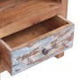 Mesita de noche de madera maciza reciclada 41x30x50 cm de vidaXL, Mesitas de noche - Ref: Foro24-283926, Precio: 101,56 €, De...