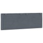 Cabecero de cama acolchado terciopelo gris oscuro 120 cm de , Cabeceros y pies de cama - Ref: Foro24-374662, Precio: 45,02 €,...