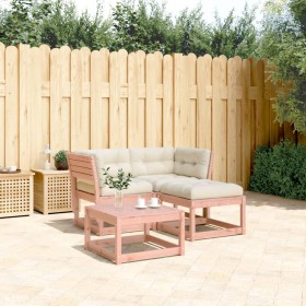 Douglas 3-piece garden sofa set with solid wood cushions by , Garden sets - Ref: Foro24-3216993, Price: 295,43 €, Discount: %