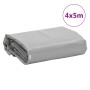 Lona gris 4x5 m 650 g/m² de , Lonas impermeables - Ref: Foro24-156113, Precio: 108,34 €, Descuento: %