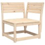 Gartensofa-Set 3-teilig aus massivem Kiefernholz von , Gartensets - Ref: Foro24-3216985, Preis: 199,42 €, Rabatt: %