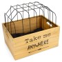 Beeztees Wooden Dog Bike Basket with Text by Beeztees, Pet carriers and boxes - Ref: Foro24-426481, Price: 115,69 €, Discount: %