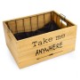 Beeztees Wooden Dog Bike Basket with Text by Beeztees, Pet carriers and boxes - Ref: Foro24-426481, Price: 115,69 €, Discount: %