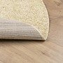 Golden modern long pile rug Ø 100 cm by , Rugs - Ref: Foro24-375354, Price: 28,96 €, Discount: %