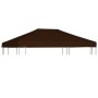 Toldo de cenador marrón 310 g/m² 3x4 m de vidaXL, Cubiertas para carpas y cenadores - Ref: Foro24-46625, Precio: 79,80 €, Des...