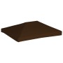 Toldo de cenador marrón 310 g/m² 3x4 m de vidaXL, Cubiertas para carpas y cenadores - Ref: Foro24-46625, Precio: 79,80 €, Des...