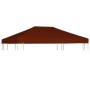 Toldo de cenador terracota 310 g/m² 3x4 m de vidaXL, Cubiertas para carpas y cenadores - Ref: Foro24-46626, Precio: 80,19 €, ...