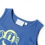 Blaues Melange-Tanktop für Kinder 140 von , Kinder-T-Shirts - Ref: Foro24-11663, Preis: 7,68 €, Rabatt: %