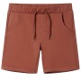 Pantalones cortos infantiles con cordón marrón 140 de , Pantalones de niños - Ref: Foro24-11628, Precio: 12,77 €, Descuento: %