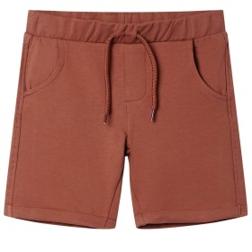 Children's shorts with brown drawstring 140 by , kids pants - Ref: Foro24-11628, Price: 12,99 €, Discount: %