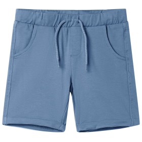 Children's shorts with dark blue drawstring 128 by , kids pants - Ref: Foro24-11637, Price: 8,99 €, Discount: %