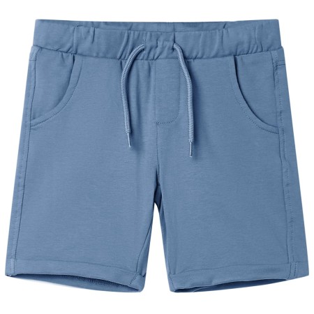 Pantalones cortos infantiles con cordón azul oscuro 128 de , Pantalones de niños - Ref: Foro24-11637, Precio: 8,81 €, Descuen...