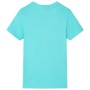 Children's short-sleeved t-shirt in aquamarine color 116 by , Kids T-shirts - Ref: Foro24-11621, Price: 7,82 €, Discount: %