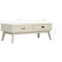 Coffee table with 2 carved gray wood drawers 110x50x40 cm by vidaXL, Coffee table - Ref: Foro24-285751, Price: 175,99 €, Disc...