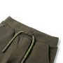 Pantalones cortos infantiles con cordón caqui oscuro 116 de , Pantalones de niños - Ref: Foro24-12201, Precio: 9,06 €, Descue...