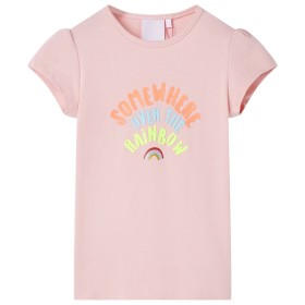 Light pink children's t-shirt 128 by , Kids T-shirts - Ref: Foro24-10762, Price: 9,99 €, Discount: %