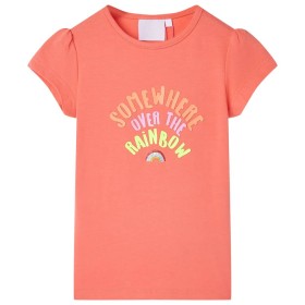 Camiseta infantil color coral 92 de , Camisetas para niños - Ref: Foro24-10769, Precio: 9,99 €, Descuento: %