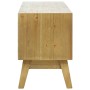 Mueble para TV madera tallada marrón 120x30x42 cm de vidaXL, Muebles TV - Ref: Foro24-285768, Precio: 151,06 €, Descuento: %