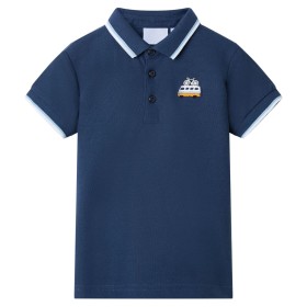 Dunkelblaues Kinderpoloshirt 92 von , Kinder-T-Shirts - Ref: Foro24-12049, Preis: 10,99 €, Rabatt: %