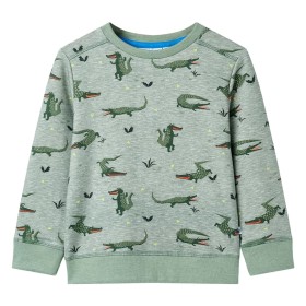 Children's sweatshirt light khaki mélange 92 by , Kids T-shirts - Ref: Foro24-12094, Price: 14,99 €, Discount: %