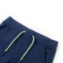 Pantalones cortos infantiles con cordón azul oscuro 140 de , Pantalones de niños - Ref: Foro24-12193, Precio: 12,54 €, Descue...