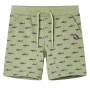 Kindershorts mit Kordelzug hellkhaki 128 von , Kinderhosen - Ref: Foro24-12327, Preis: 11,59 €, Rabatt: %