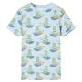 Kurzärmliger hellblauer Kinderpyjama 128 von , Kinderhosen - Ref: Foro24-11862, Preis: 12,92 €, Rabatt: %