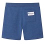 Pantalones cortos infantiles con cordón azul oscuro mélange 128 de , Pantalones de niños - Ref: Foro24-12367, Precio: 9,20 €,...