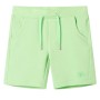 Pantalón corto infantil verde flúor 128 de , Pantalones de niños - Ref: Foro24-12507, Precio: 11,99 €, Descuento: %