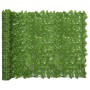 Valla de privacidad de balcón de hojas verde 300x150 cm de , Sombrillas - Ref: Foro24-3216425, Precio: 58,58 €, Descuento: %