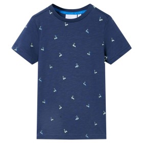 Camiseta infantil azul oscuro 104 de , Camisetas para niños - Ref: Foro24-11950, Precio: 9,99 €, Descuento: %