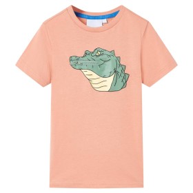 Light orange children's t-shirt 104 by , Kids T-shirts - Ref: Foro24-12080, Price: 9,99 €, Discount: %