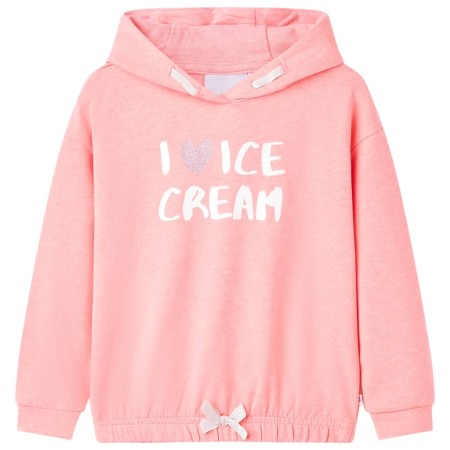 Sudadera con capucha infantil rosa brillante 128 de , Camisetas para niños - Ref: Foro24-11422, Precio: 13,30 €, Descuento: %