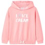 Sudadera con capucha infantil rosa brillante 128 de , Camisetas para niños - Ref: Foro24-11422, Precio: 13,30 €, Descuento: %