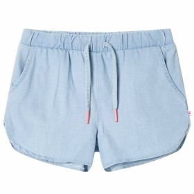 Light blue soft denim children's shorts 128 by , kids pants - Ref: Foro24-10887, Price: 11,99 €, Discount: %