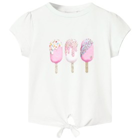 Ecru children's t-shirt 116 by , Kids T-shirts - Ref: Foro24-10701, Price: 8,99 €, Discount: %