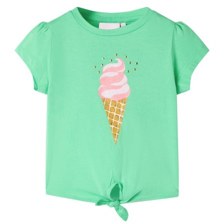 Camiseta infantil verde claro 116 de , Camisetas para niños - Ref: Foro24-11256, Precio: 8,99 €, Descuento: %