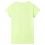 Fluoreszierendes gelbes Kinder-T-Shirt 92 von , Kinder-T-Shirts - Ref: Foro24-11289, Preis: 9,27 €, Rabatt: %