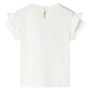 Ecru children's t-shirt 116 by , Kids T-shirts - Ref: Foro24-11531, Price: 8,74 €, Discount: %