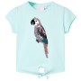 Helles Aquamarin-Kinder-T-Shirt 92 von , Kinder-T-Shirts - Ref: Foro24-10554, Preis: 8,41 €, Rabatt: %