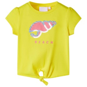 Camiseta infantil amarillo 128 de , Camisetas para niños - Ref: Foro24-10667, Precio: 9,99 €, Descuento: %