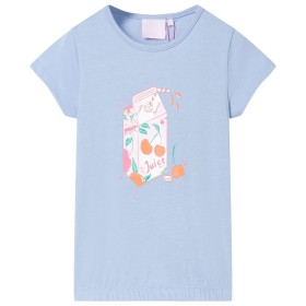 Blaues Kinder-T-Shirt 128 von , Kinder-T-Shirts - Ref: Foro24-11457, Preis: 8,99 €, Rabatt: %