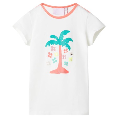 Camiseta infantil color crudo 92 de , Camisetas para niños - Ref: Foro24-11294, Precio: 9,27 €, Descuento: %