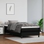 Black synthetic leather pocket spring mattress 120x190x20cm by , Mattresses - Ref: Foro24-4007148, Price: 176,24 €, Discount: %