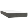 Dark gray velvet pocket spring mattress 120x190x20 cm by , Mattresses - Ref: Foro24-4007155, Price: 184,02 €, Discount: %