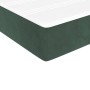 Colchón muelles ensacados terciopelo verde oscuro 120x190x20 cm de , Colchones - Ref: Foro24-4007157, Precio: 184,44 €, Descu...