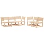 Garden sofa set 5 pieces solid pine wood by , Garden sets - Ref: Foro24-3216995, Price: 365,99 €, Discount: %