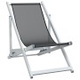 Folding beach chairs 2 units aluminum and gray textilene by , Garden chairs - Ref: Foro24-360167, Price: 116,10 €, Discount: %