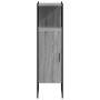 Sonoma gray engineered wood bathroom cabinet 33x33x120.5 cm by , Dressing tables - Ref: Foro24-842469, Price: 61,88 €, Discou...