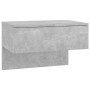 Mesitas de noche de pared 2 uds color gris hormigón de vidaXL, Mesitas de noche - Ref: Foro24-810944, Precio: 71,39 €, Descue...